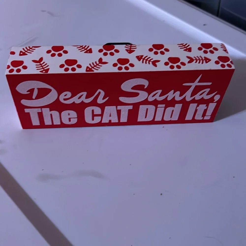 🎄Cute Christmas wall sign